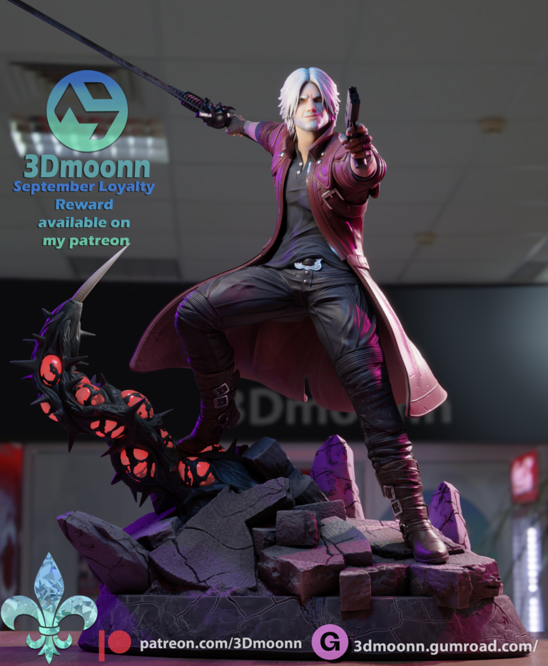 Dante - Devil May Cry - STL Files