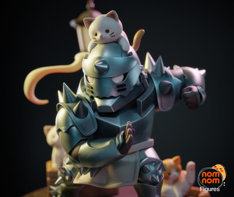 Alphonse Elric Chibi - Full Metal Alchemist - STL Files - STL Forge