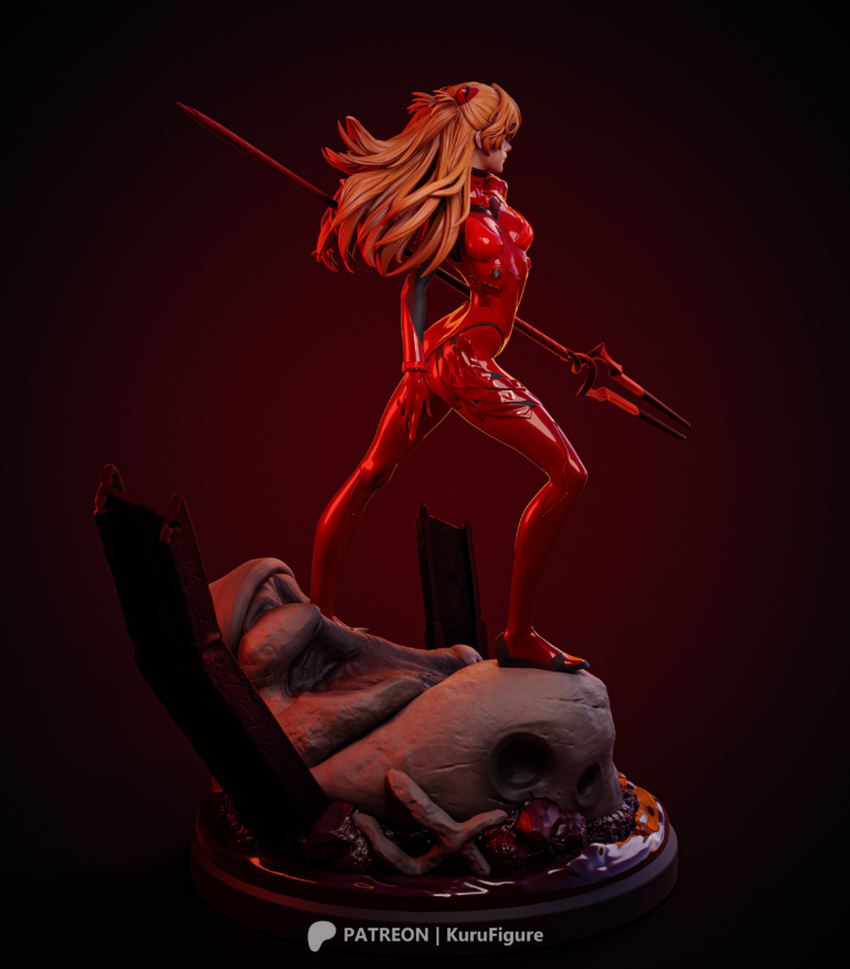 Asuka 2 - Neon Genesis Evangelion - STL Files