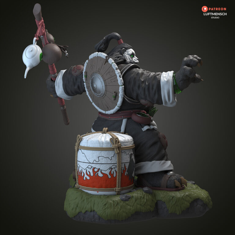 Chen Stormstout - Warcraft - STL Files - STL Forge