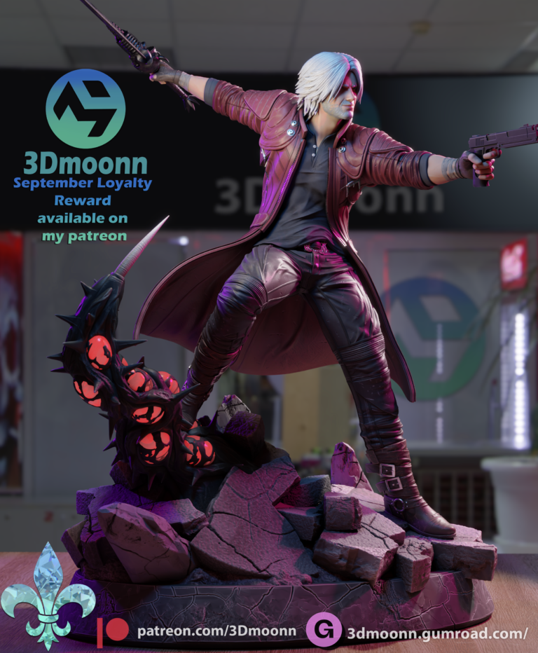 Dante - Devil May Cry - STL Files
