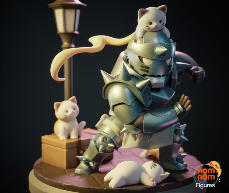 Alphonse Elric Chibi - Full Metal Alchemist - STL Files - STL Forge