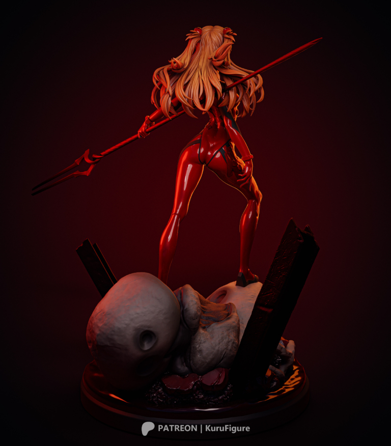 Asuka 2 - Neon Genesis Evangelion - STL Files
