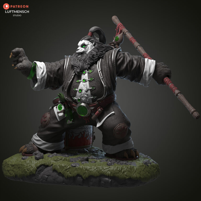 Chen Stormstout - Warcraft - STL Files - STL Forge