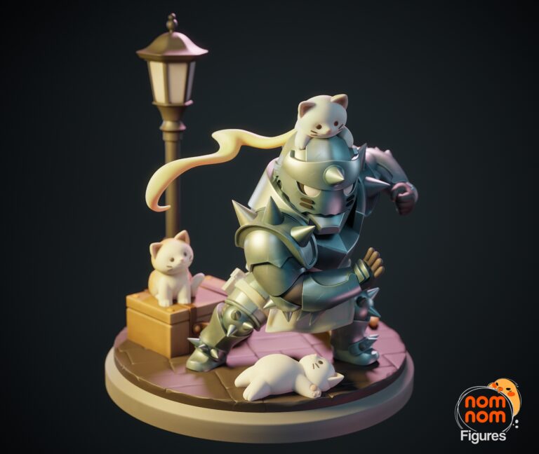 Alphonse Elric Chibi - Full Metal Alchemist - STL Files - STL Forge