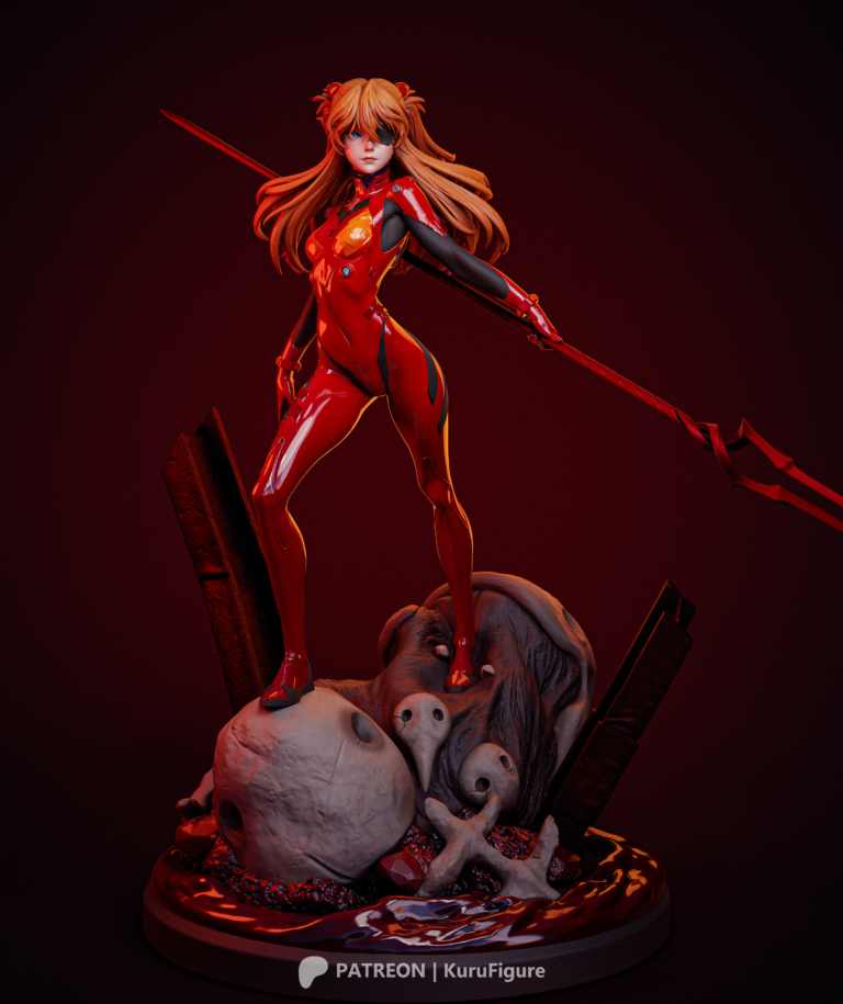 Asuka 2 - Neon Genesis Evangelion - STL Files