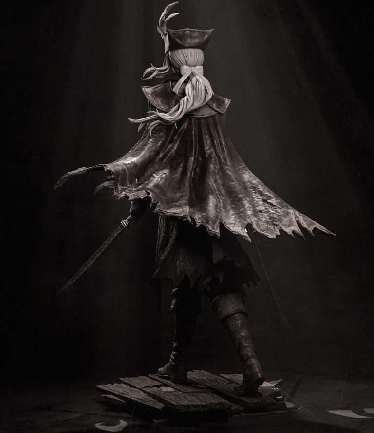 Lady Maria 2 - Bloodborne - STL Files - STL Forge
