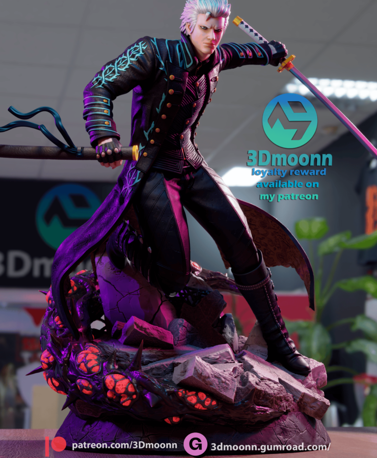 Vergil - Devil May Cry - STL Files