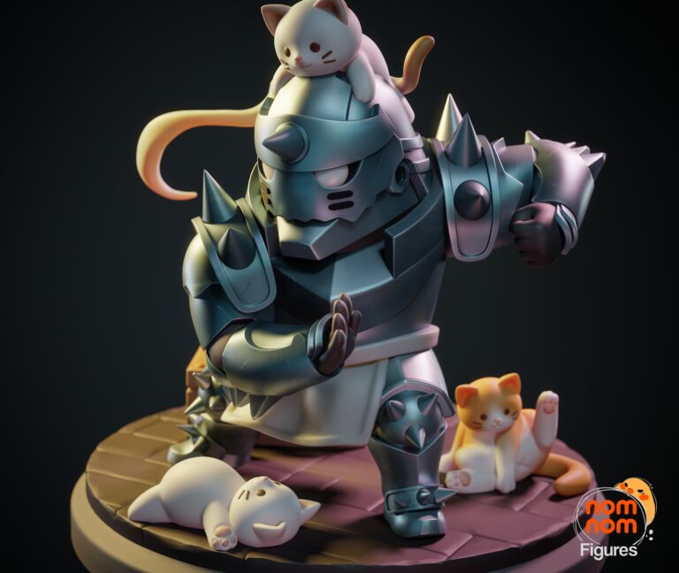 Alphonse Elric Chibi - Full Metal Alchemist - STL Files - STL Forge