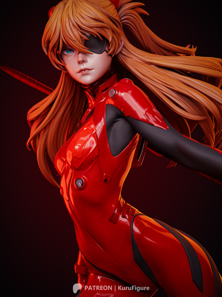 Asuka 2 - Neon Genesis Evangelion - STL Files