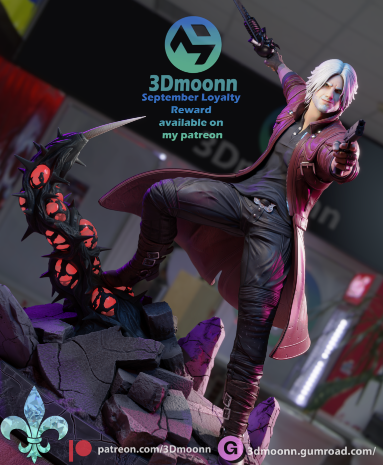 Dante - Devil May Cry - STL Files