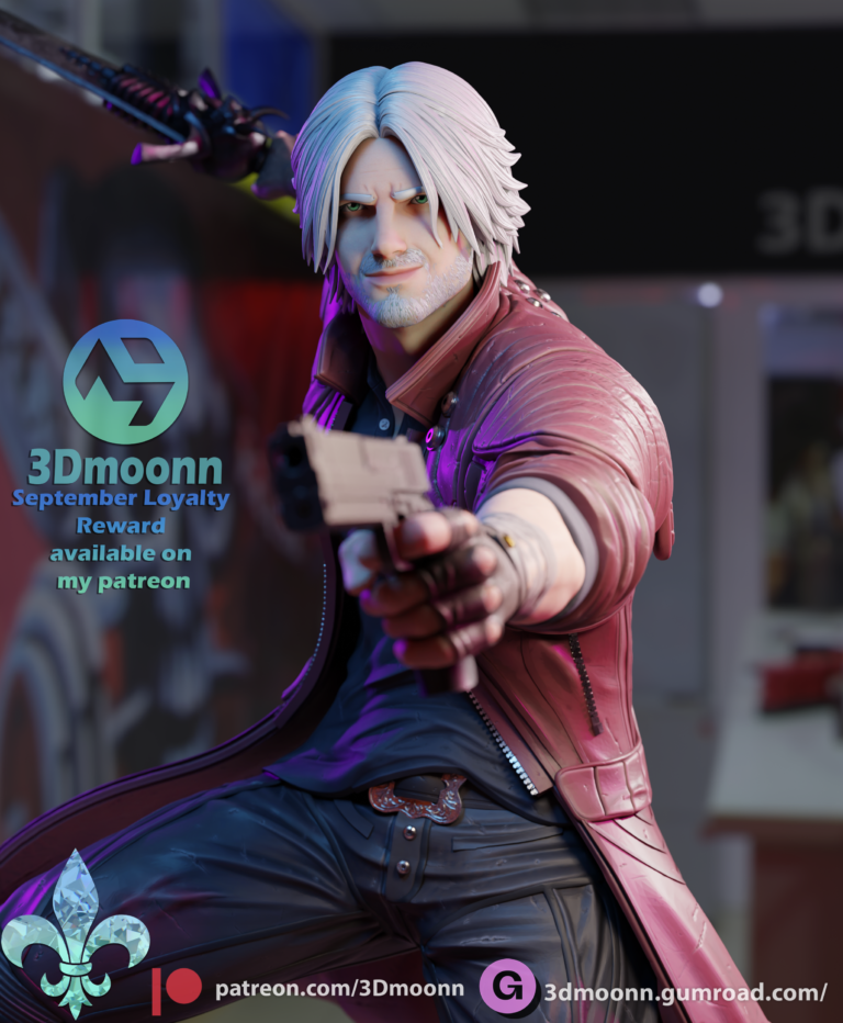 Dante - Devil May Cry - STL Files