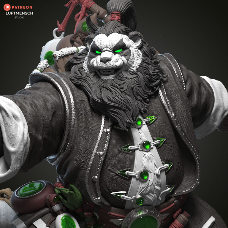 Chen Stormstout - Warcraft - STL Files - STL Forge