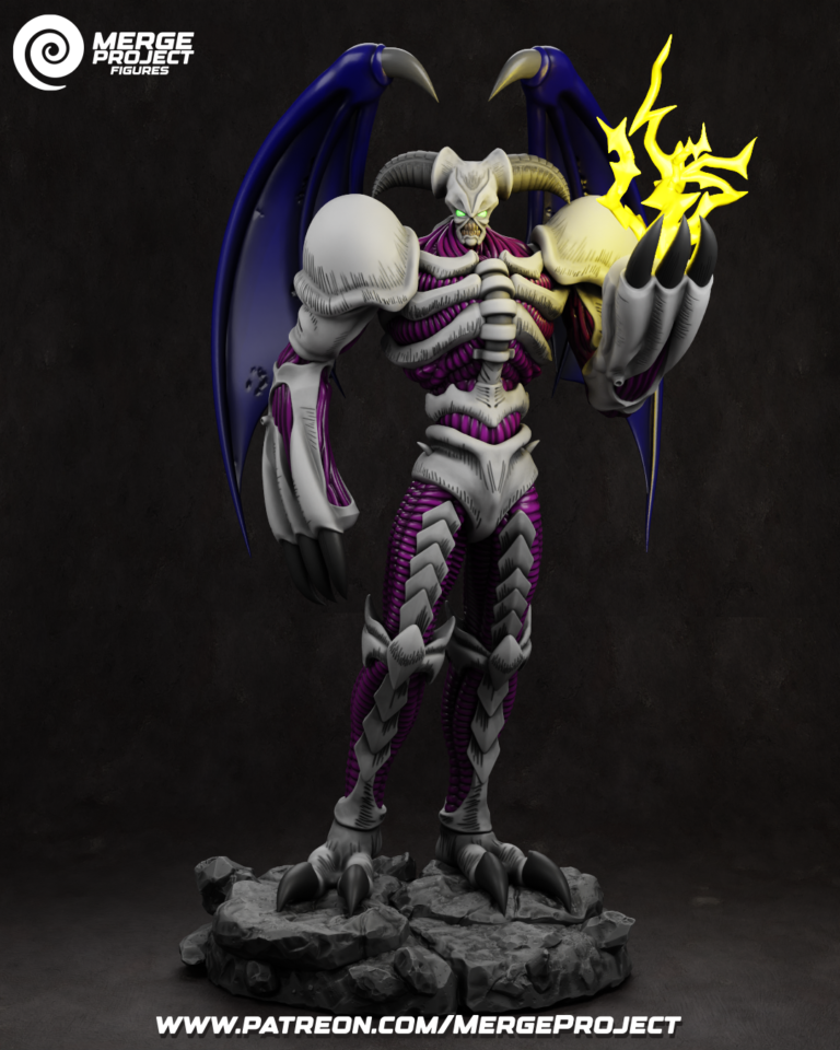 Summoned Skull - Yu Gi Oh! - STL Files