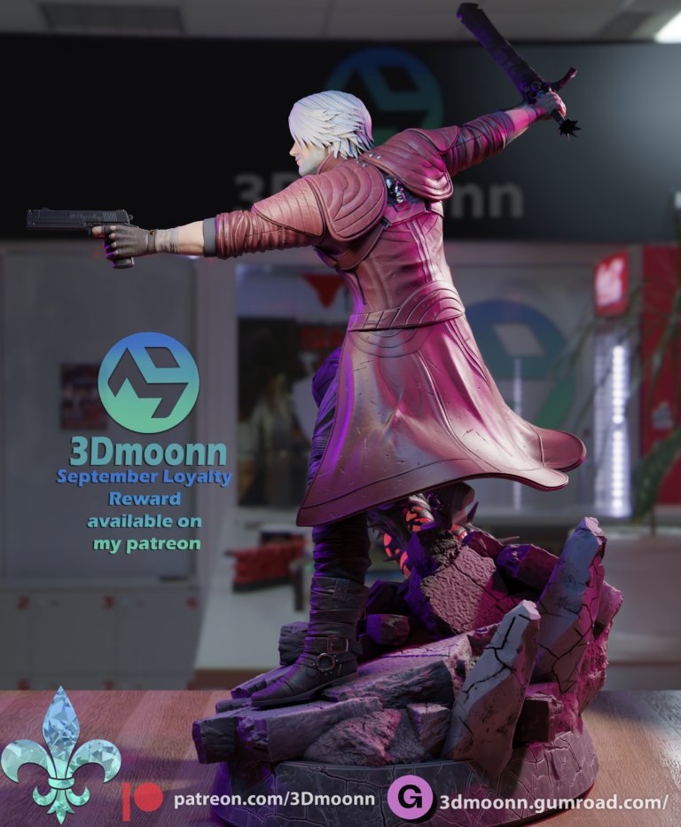 Dante - Devil May Cry - STL Files