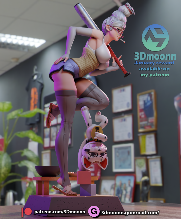 Seiko Ayase + NSFW + Extras - Dandadan - STL Files