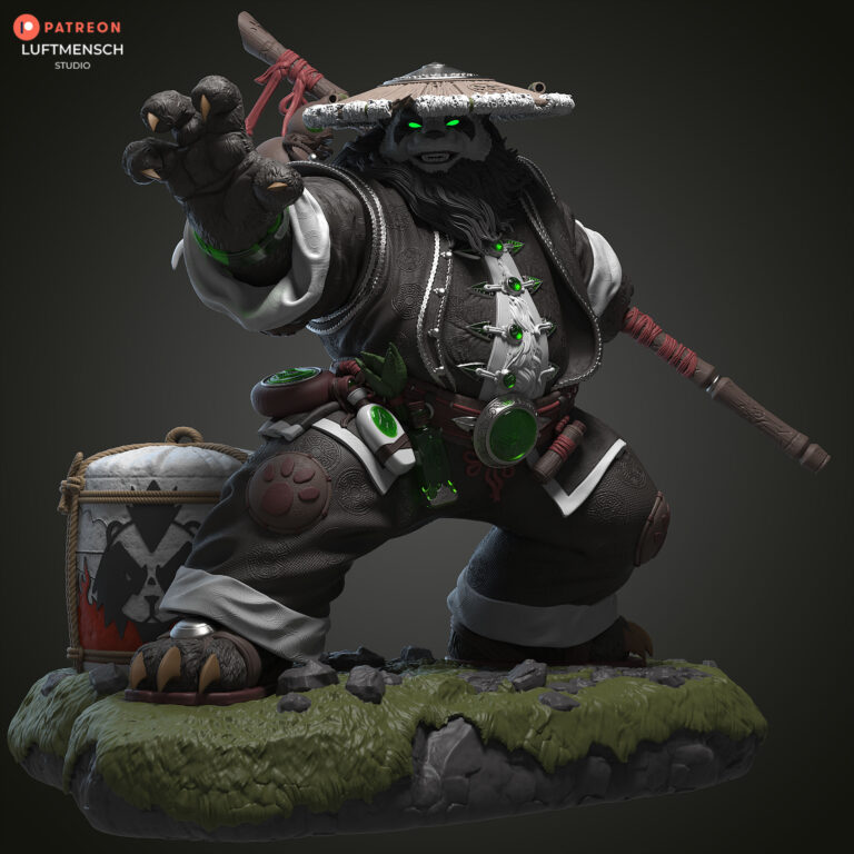 Chen Stormstout - Warcraft - STL Files - STL Forge