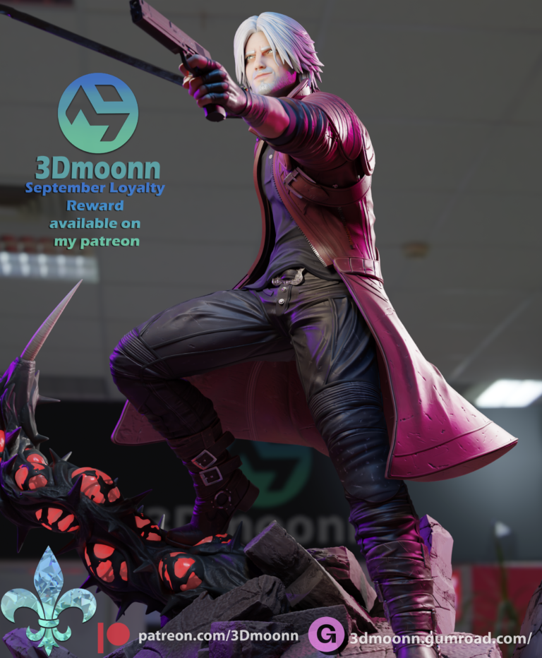 Dante - Devil May Cry - STL Files