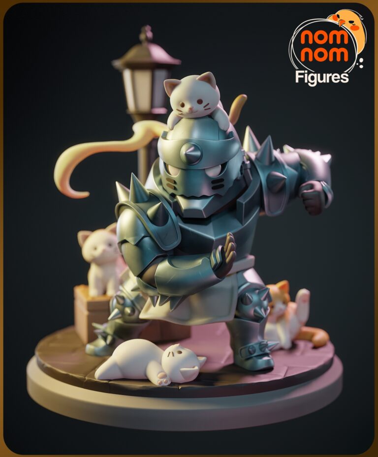 Alphonse Elric Chibi - Full Metal Alchemist - STL Files - STL Forge