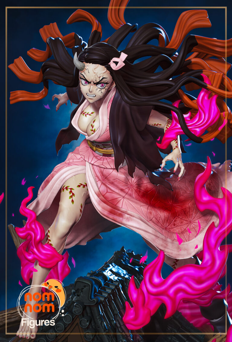 Nezuko Kamado cuerpo completo