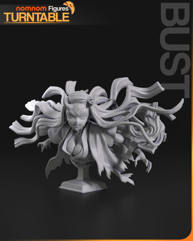 Nezuko Kamado 2 + Bust - Kimetsu no Yaiba - STL Files