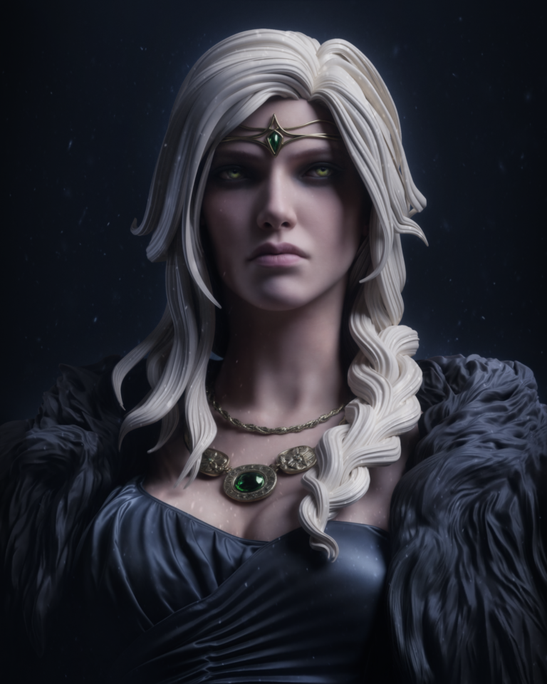 Freyja - Fantasy - STL Files - STL Forge
