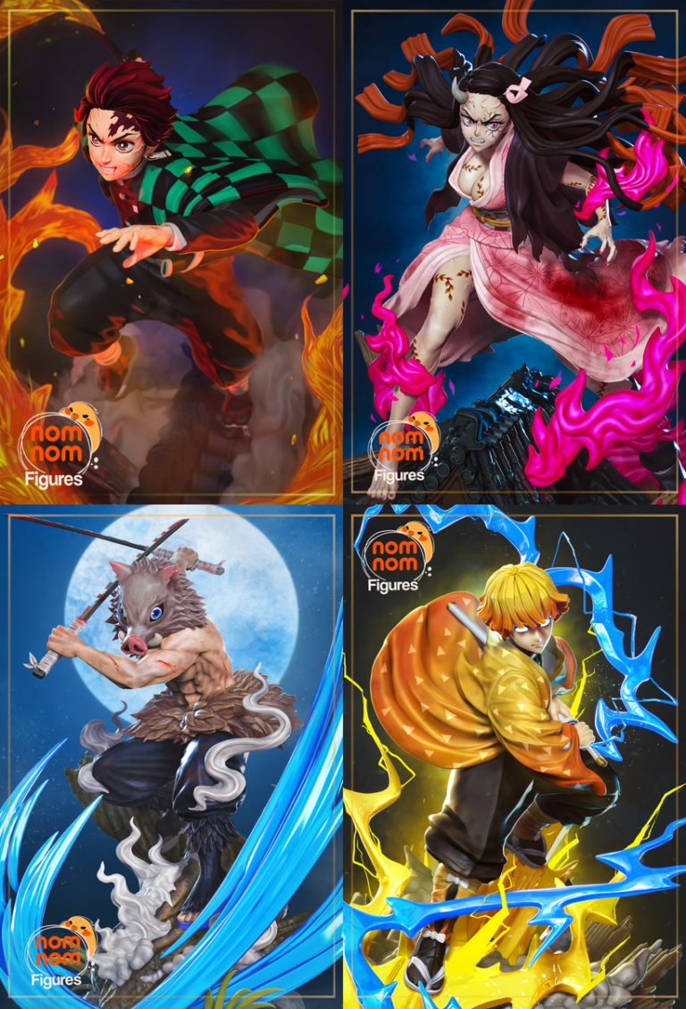Kimetsu no Yaiba Pack - STL Files - STL Forge