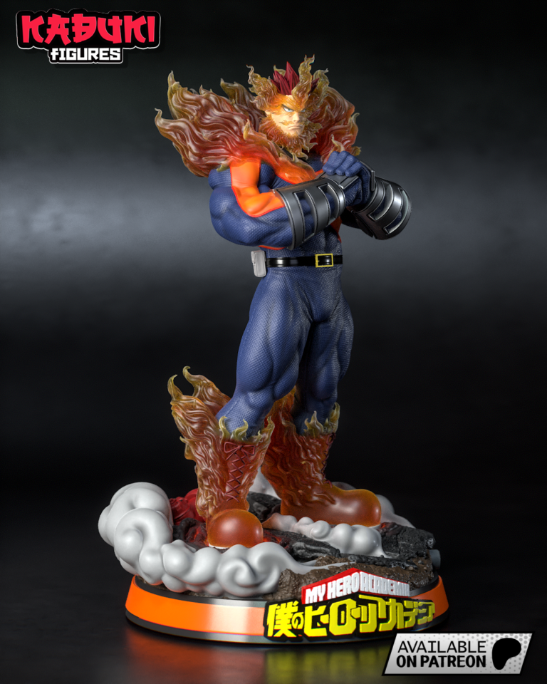 Flame Hero: Endeavor - My Hero Academia - STL Files