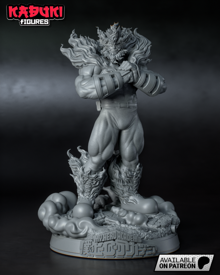 Flame Hero: Endeavor - My Hero Academia - STL Files