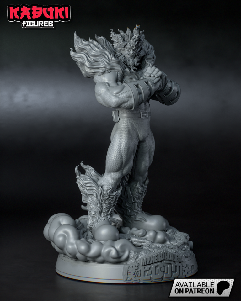 Flame Hero: Endeavor - My Hero Academia - STL Files