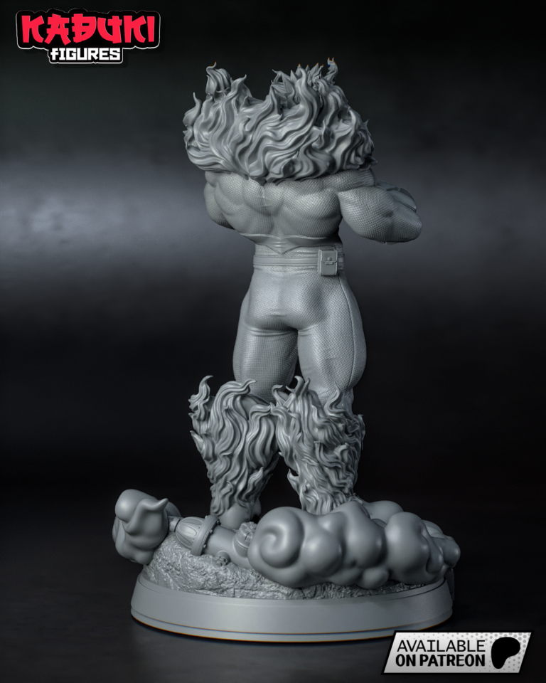 Flame Hero: Endeavor - My Hero Academia - STL Files
