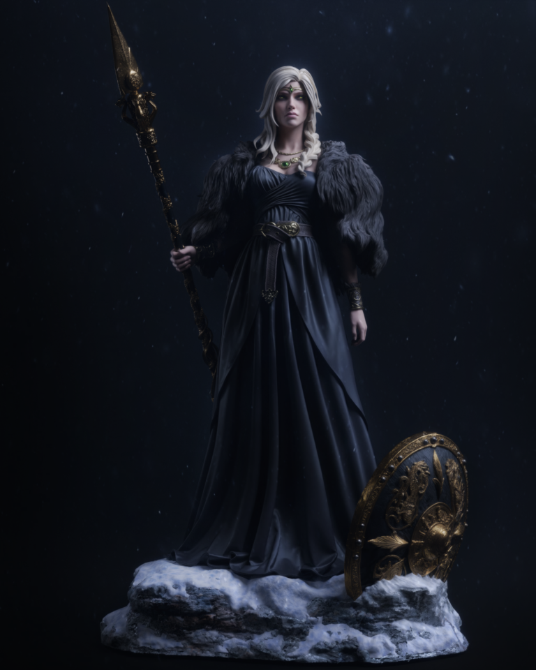 Freyja - Fantasy - STL Files - STL Forge