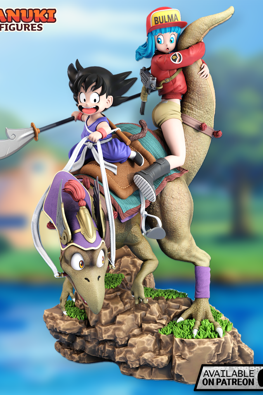 Goku Bulma Diorama 02