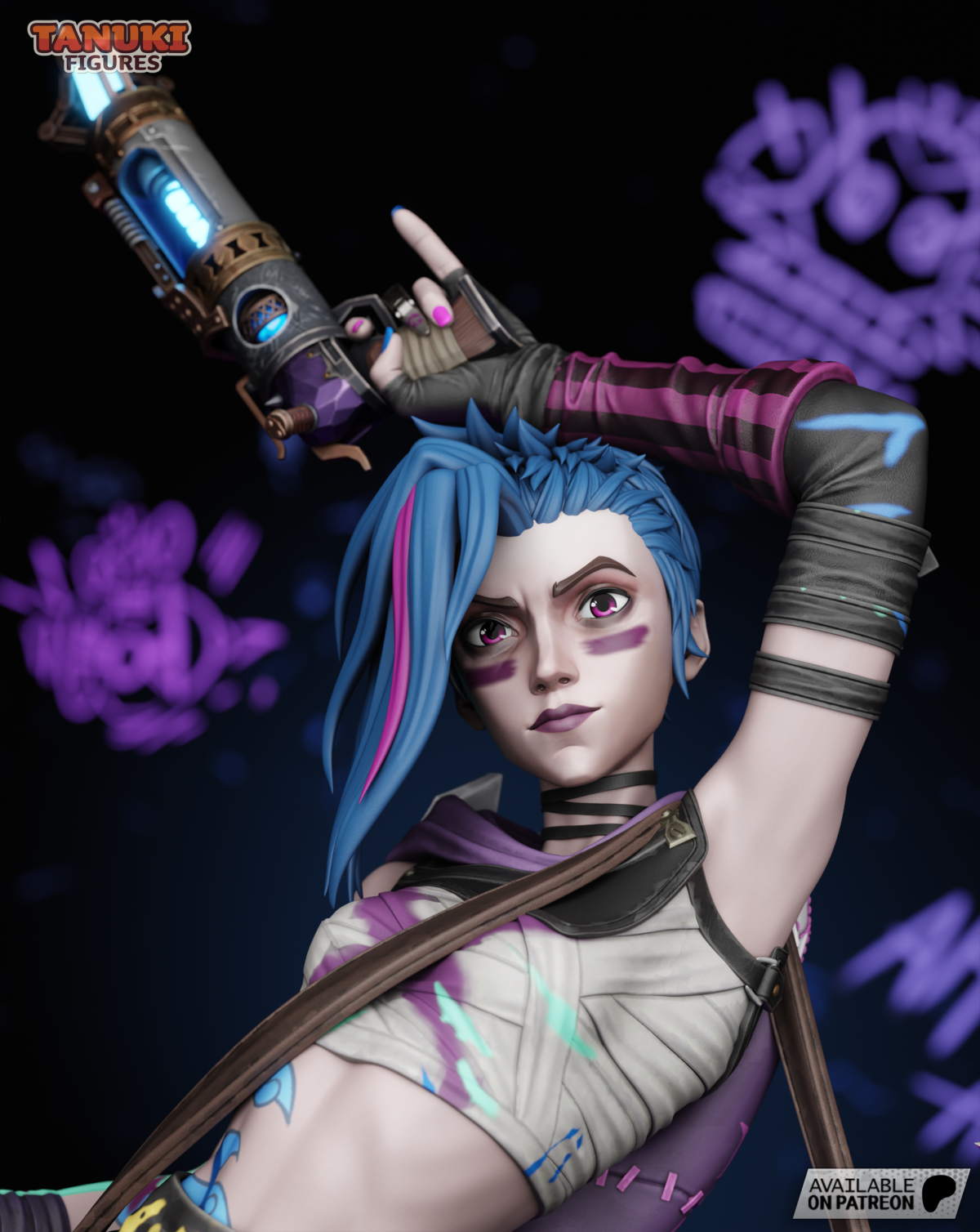 Jinx desde cerca