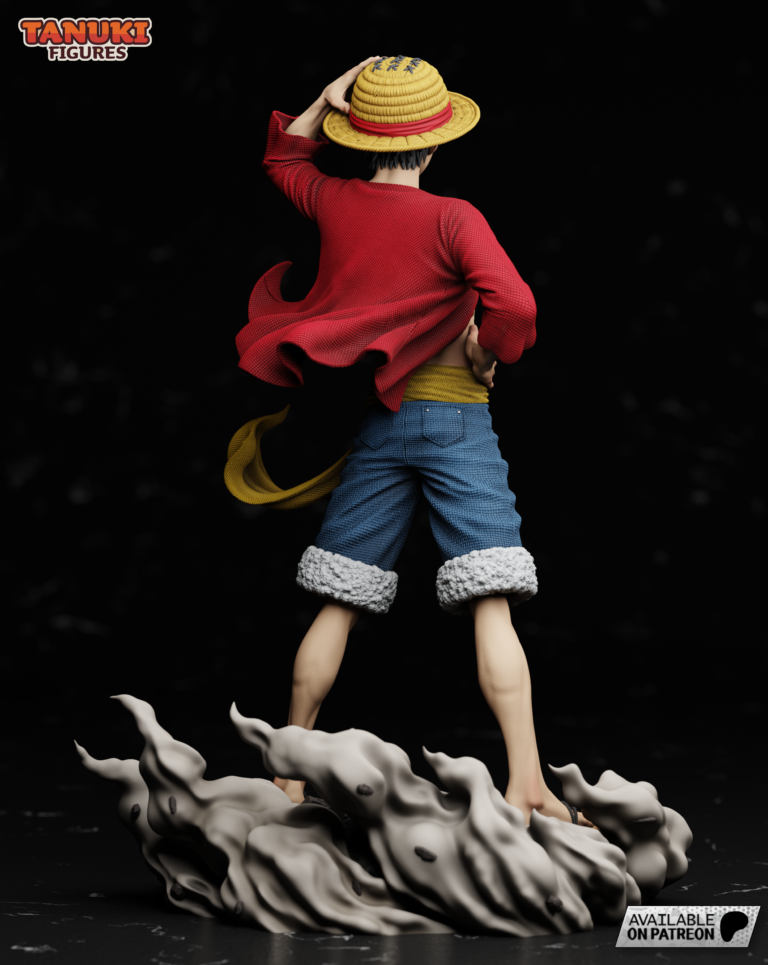 Monkey D. Luffy - One Piece - STL Files - STL Forge