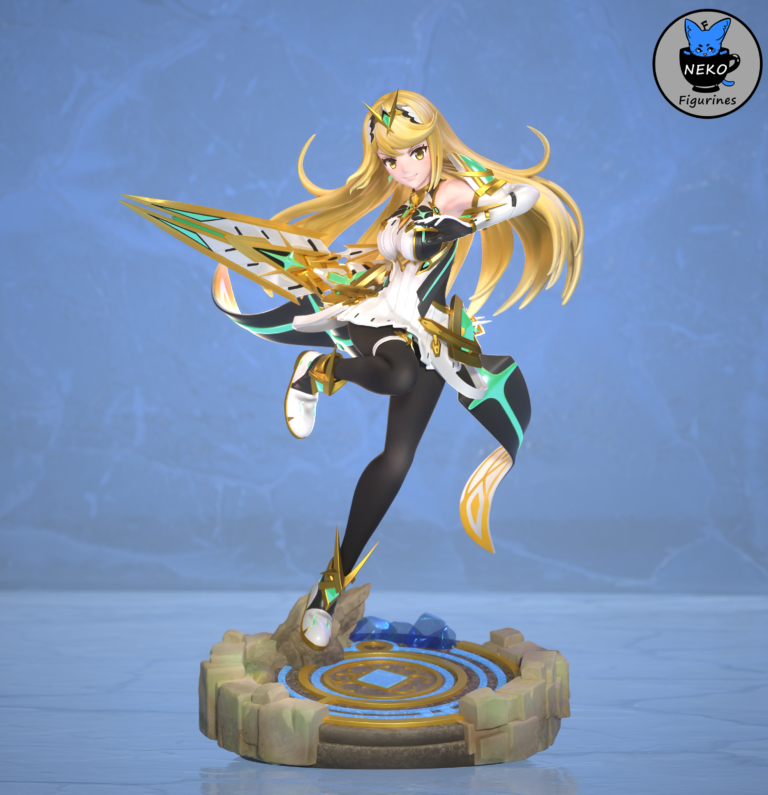 Mythra - Xenoblade Chronicles - STL Files - STL Forge