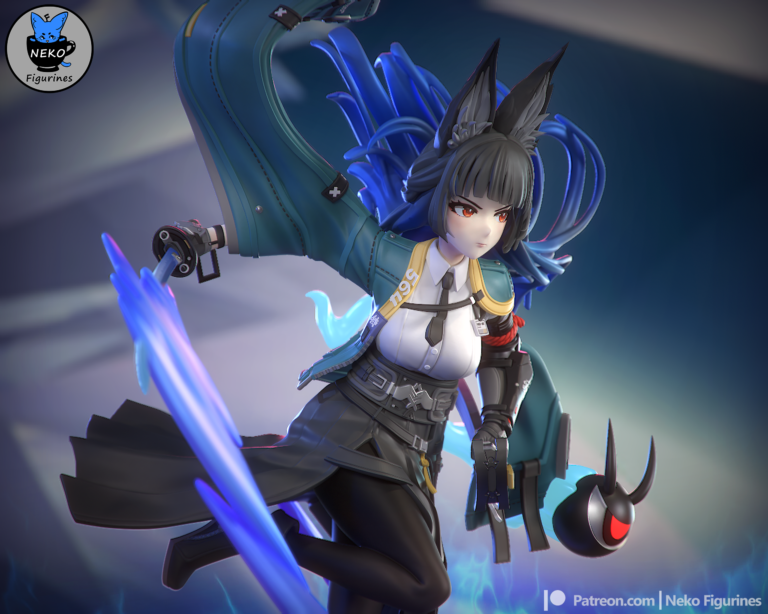 Hoshimi Miyabi - Zenless Zone Zero - STL Files - STL Forge