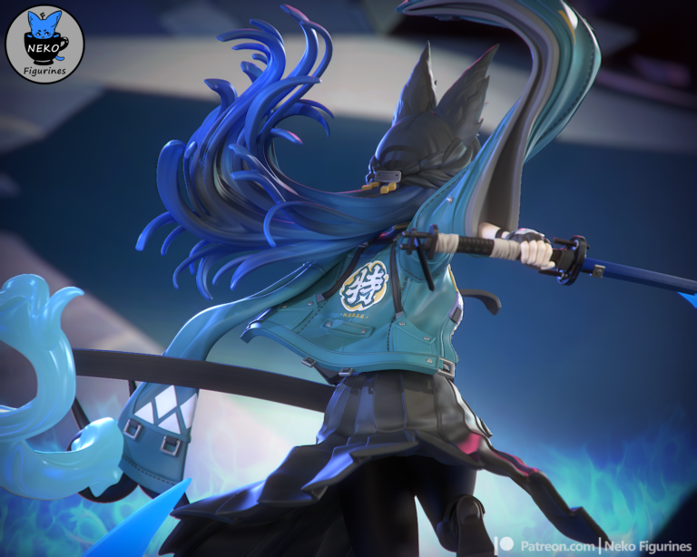 Hoshimi Miyabi - Zenless Zone Zero - STL Files - STL Forge