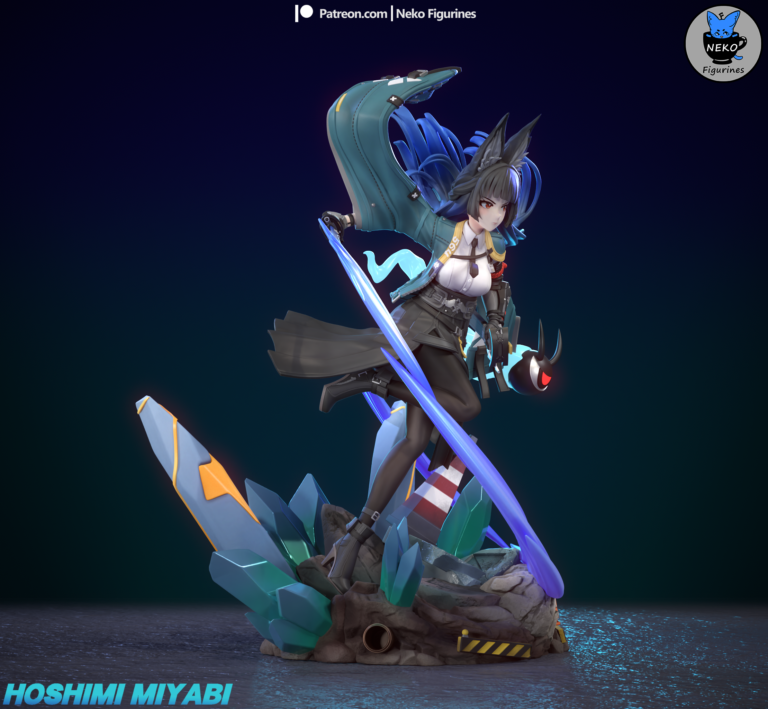 Hoshimi Miyabi - Zenless Zone Zero - STL Files - STL Forge