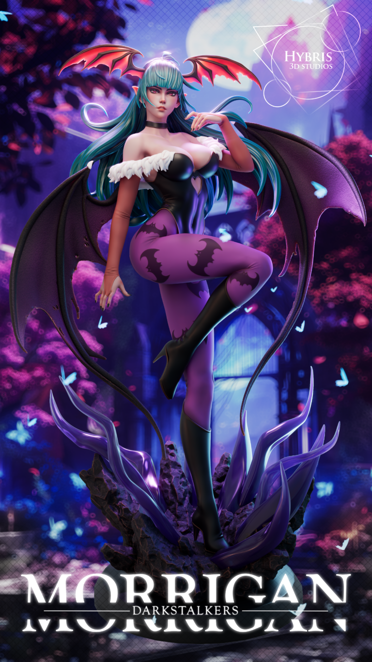 Morrigan 3 + NSFW - Darkstalkers - STL Files - STL Forge
