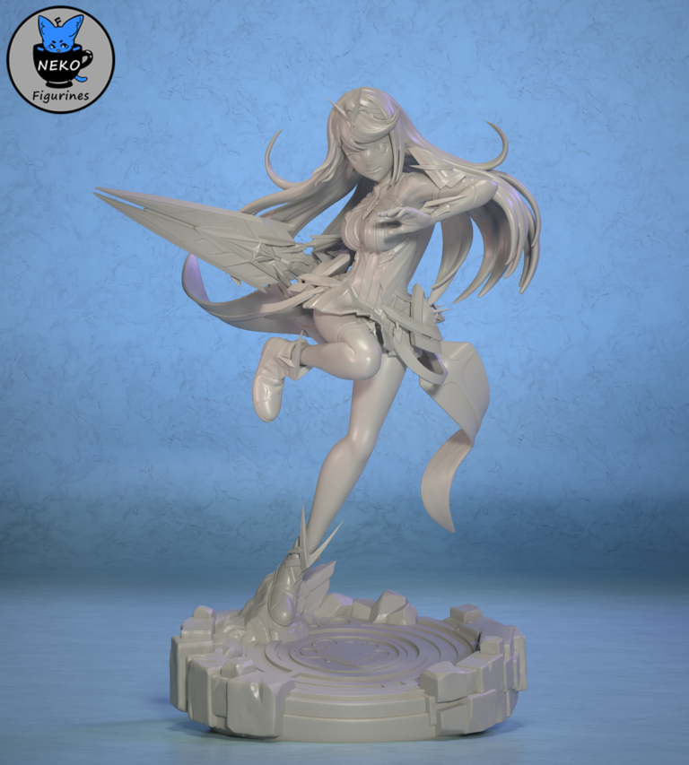 Mythra - Xenoblade Chronicles - STL Files - STL Forge