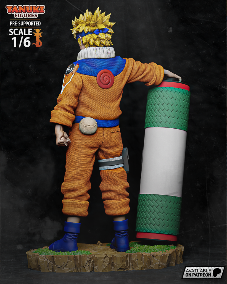 Naruto Uzumaki + Busto - Naruto - STL Files - STL Forge