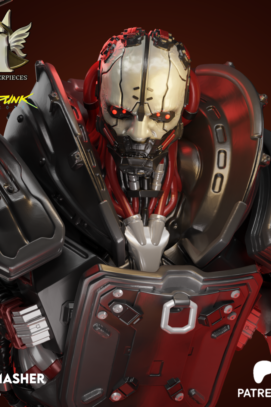 Adam Smasher - Cyberpunk - STL Files - STL Forge