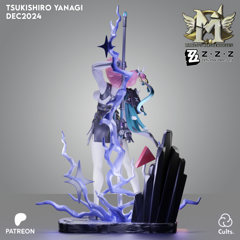 Tsukishiro Yanagi - Zenless Zone Zero - STL Files - STL Forge