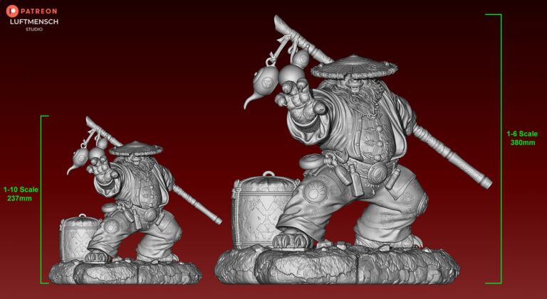 Chen Stormstout - Warcraft - STL Files - STL Forge
