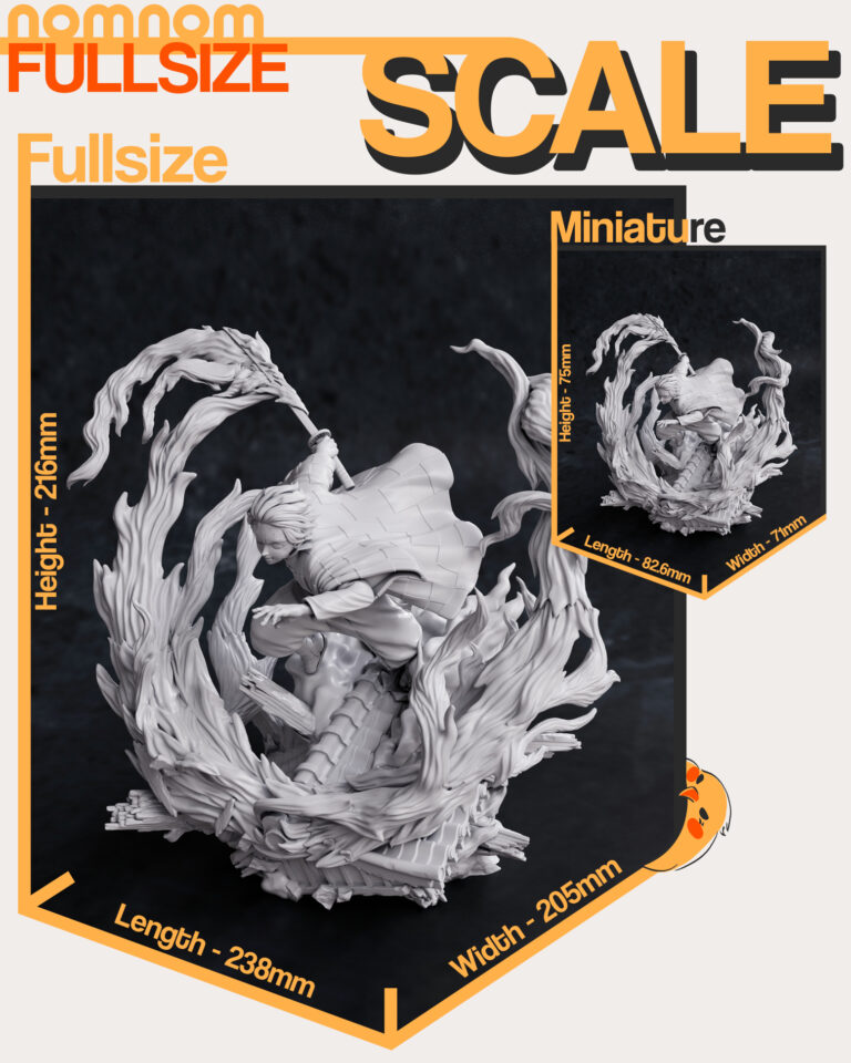 Tanjiro Kamado - Kimetsu no Yaiba - STL Files - STL Forge