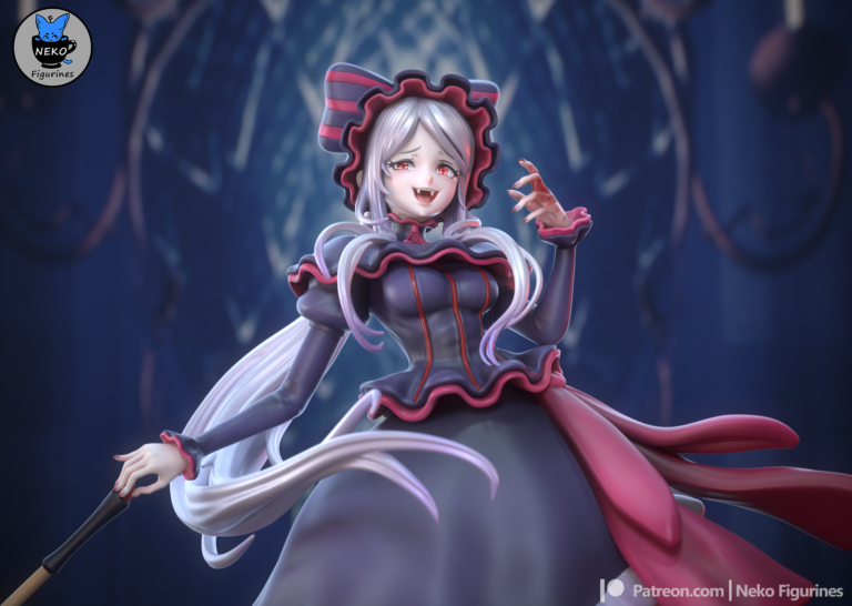 Shalltear Bloodfallen 2 - Overlord - STL Files - STL Forge