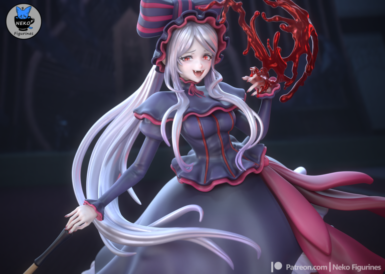 Shalltear Bloodfallen 2 - Overlord - STL Files - STL Forge