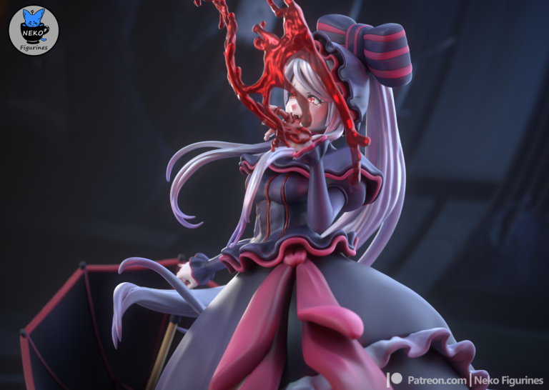 Shalltear Bloodfallen 2 - Overlord - STL Files - STL Forge
