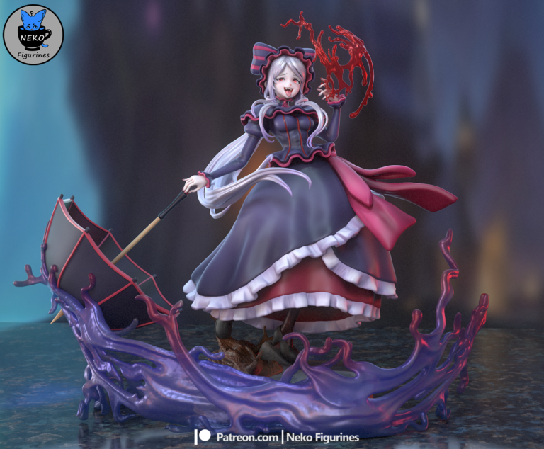 Shalltear Bloodfallen 2 - Overlord - STL Files - STL Forge